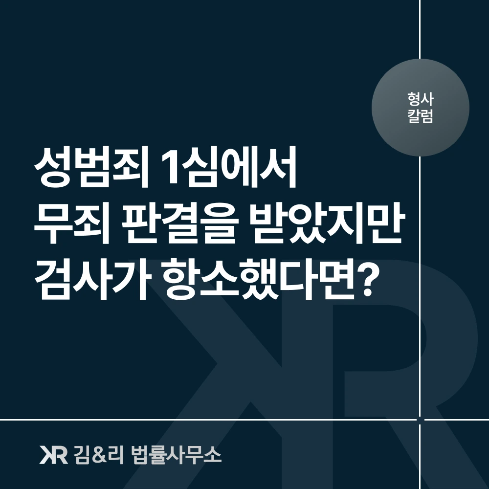 성범죄 1심 무죄 항소심 대응 방법 카드 이미지