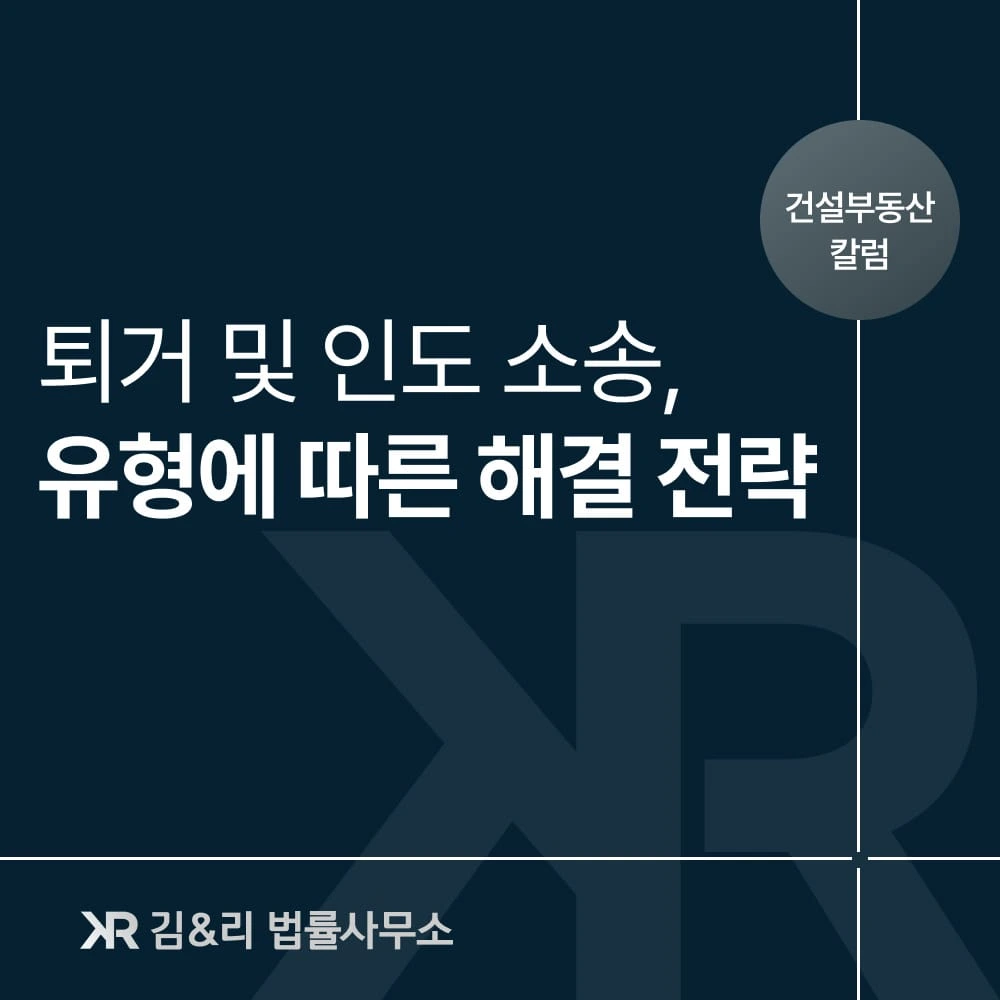 퇴거 및 인도 소송, 유형에 따른 대응 전략